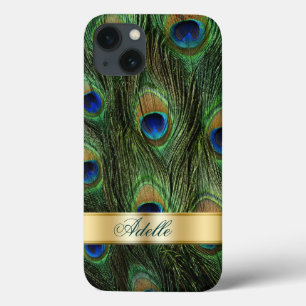 Peacock Feathers iPhone 6 Monogram Case