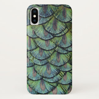Peacock Feathers iPhone X Case
