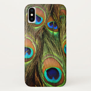 Peacock Feathers iPhone X Case