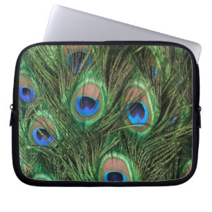Peacock Feathers Laptop Sleeve