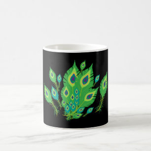 Peacock Feathers   Peacock Birds   Nature Coffee Mug