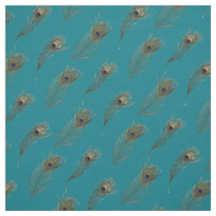 Peacock Feathers Pretty Fabric