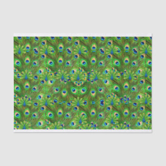 Peacock Feathers Tissue giftwrap Paper