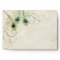 Peacock Feathers Wedding Invitation Envelope