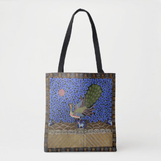 Peacock from Qing Dynasty Tote Bag