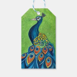 Peacock Gift Tag