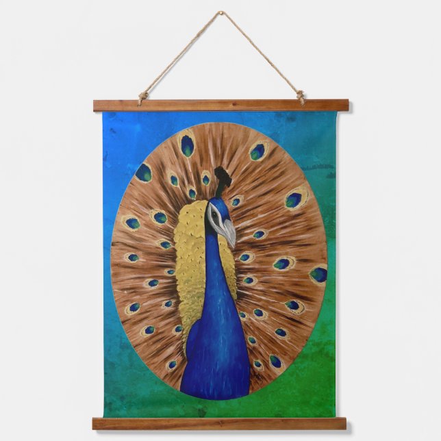 Peacock Hanging Tapestry (Front)