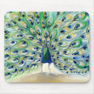 Peacock in San Diego 2 2013 Mouse Mat