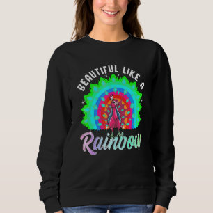 Peacock Inspired Beautiful Colour Bird Related Pea Sweatshirt