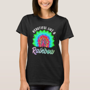 Peacock Inspired Beautiful Colour Bird Related Pea T-Shirt