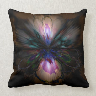 Peacock Iris Cushion