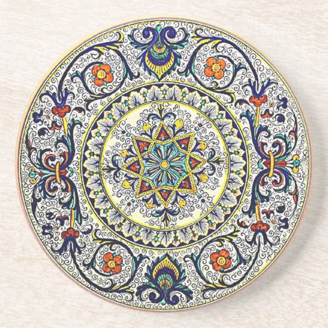 Peacock Italia Coaster (Front)