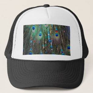 Peacock Jewelery Trucker Hat