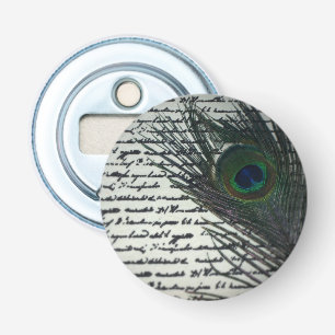Peacock Journal Bottle Opener