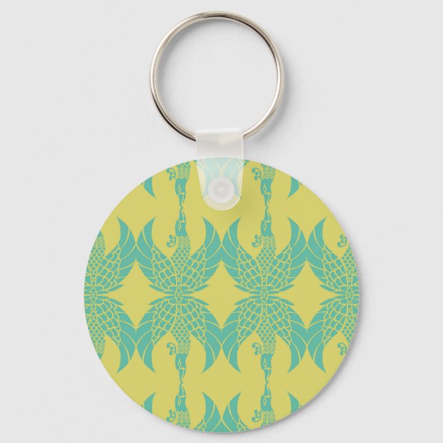 Peacock Key Ring (Front)