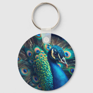 Peacock Key Ring