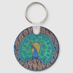 Peacock Key Ring