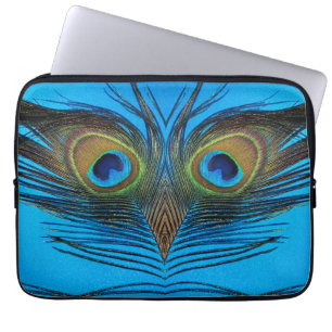 peacock laptop sleeve