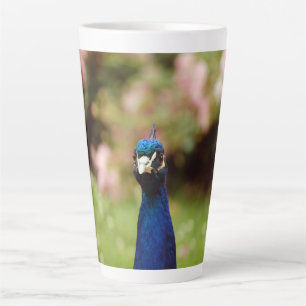 Peacock Latte Mug