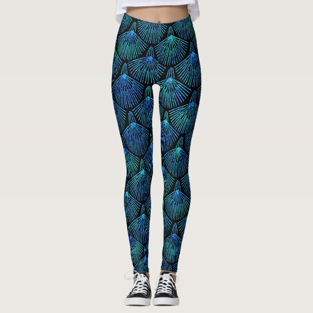 peacock leggings (Front)
