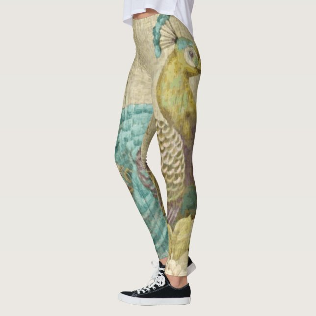 Peacock - Leggings (Left)