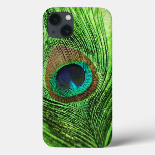Peacock Lime Green iPhone 13 Case