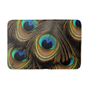 Peacock Love Bath Mat