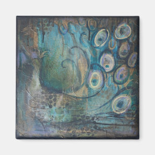Peacock Magnet