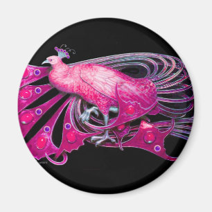 PEACOCK MAGNET