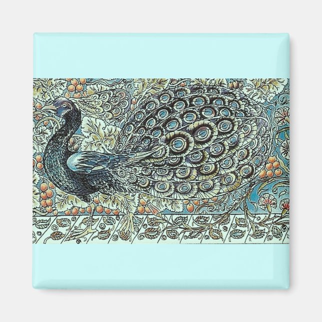 Peacock Magnet (Front)