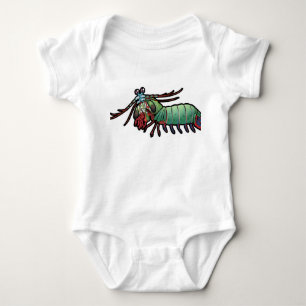 Peacock Mantis Shrimp Baby Bodysuit