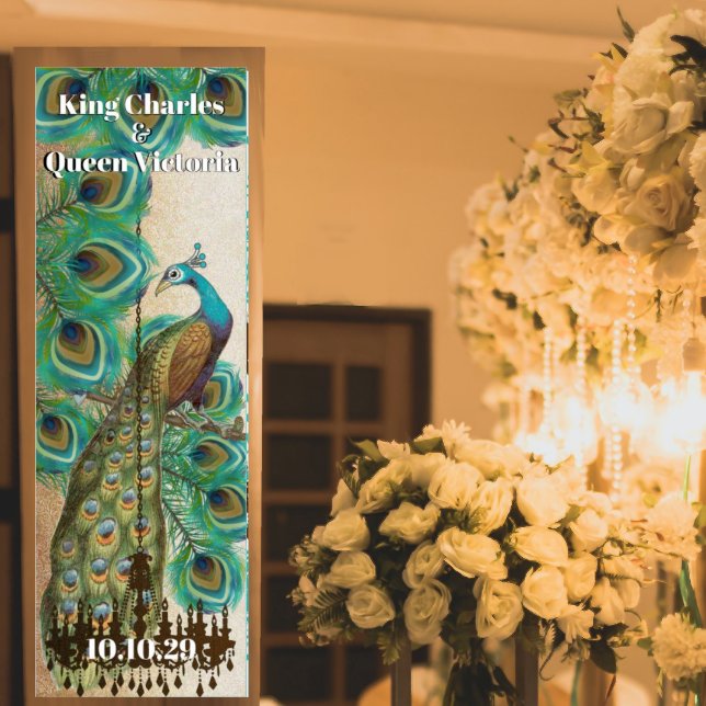Peacock Mediaeval Renaissance Wedding  Poster (Creator Uploaded)