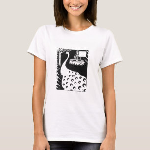 Peacock motif, from 'Le Morte d'Arthur' (litho) T-Shirt