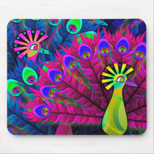 Peacock Mouse Mat