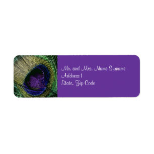 Peacock n purple wedding engagement