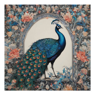 Peacock no 10 poster