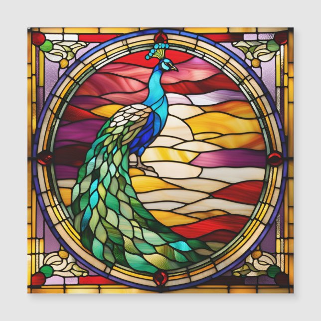 Peacock on Pink (Front)