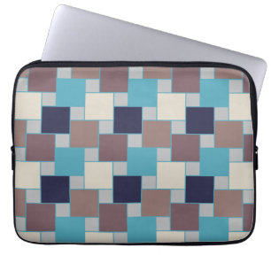 Peacock on the Beach Laptop Sleeve