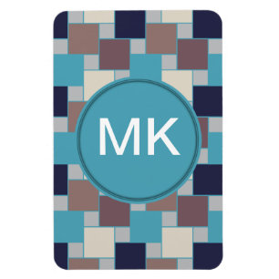 Peacock on the Beach Magnet