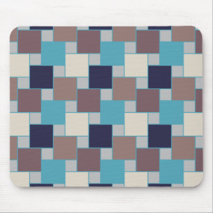 Peacock on the Beach Mouse Mat