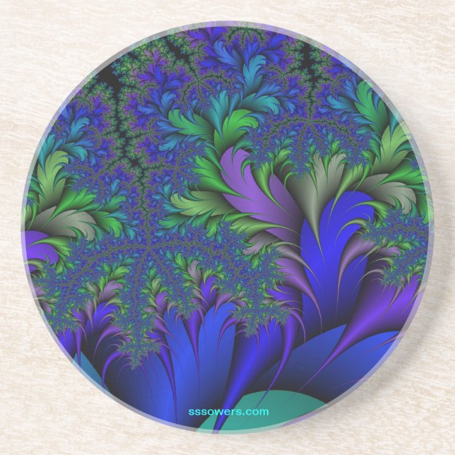 Peacock Ore 2 Coaster (Front)