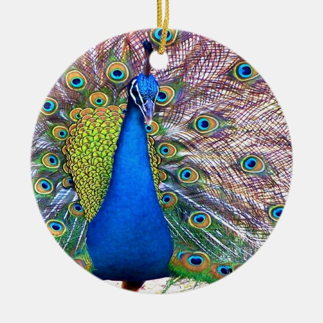 Peacock Ornament (Front)