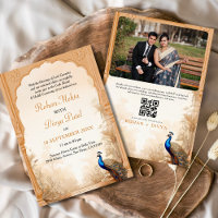 Peacock Palm Garden Indian Photo Wedding