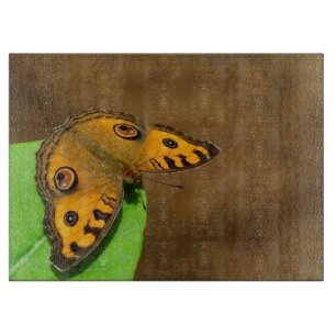 Peacock Pansy Cutting Board