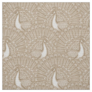 peacock pattern fabric