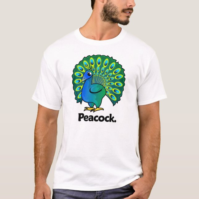 Peacock Peacock. T-Shirt (Front)