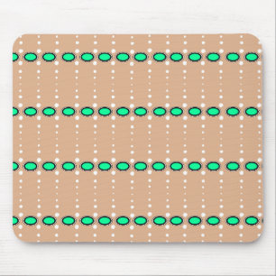 peacock pheasant jewels patterned mouse pad