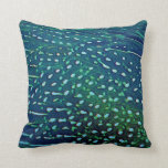 Peacock Pillow<br><div class="desc">Custom pillow with peacock feather design.</div>