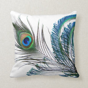 Peacock Pillow Abstract