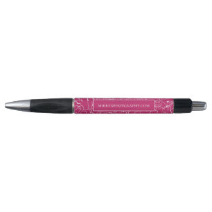 Peacock Pink Simply Floral Personalised